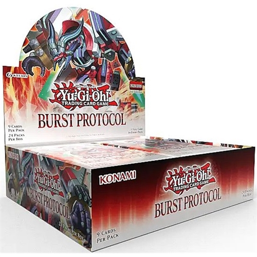 Burst Protocol - Booster Box Display (24 Booster Packs) - Yu-Gi-Oh TCG (ENG)